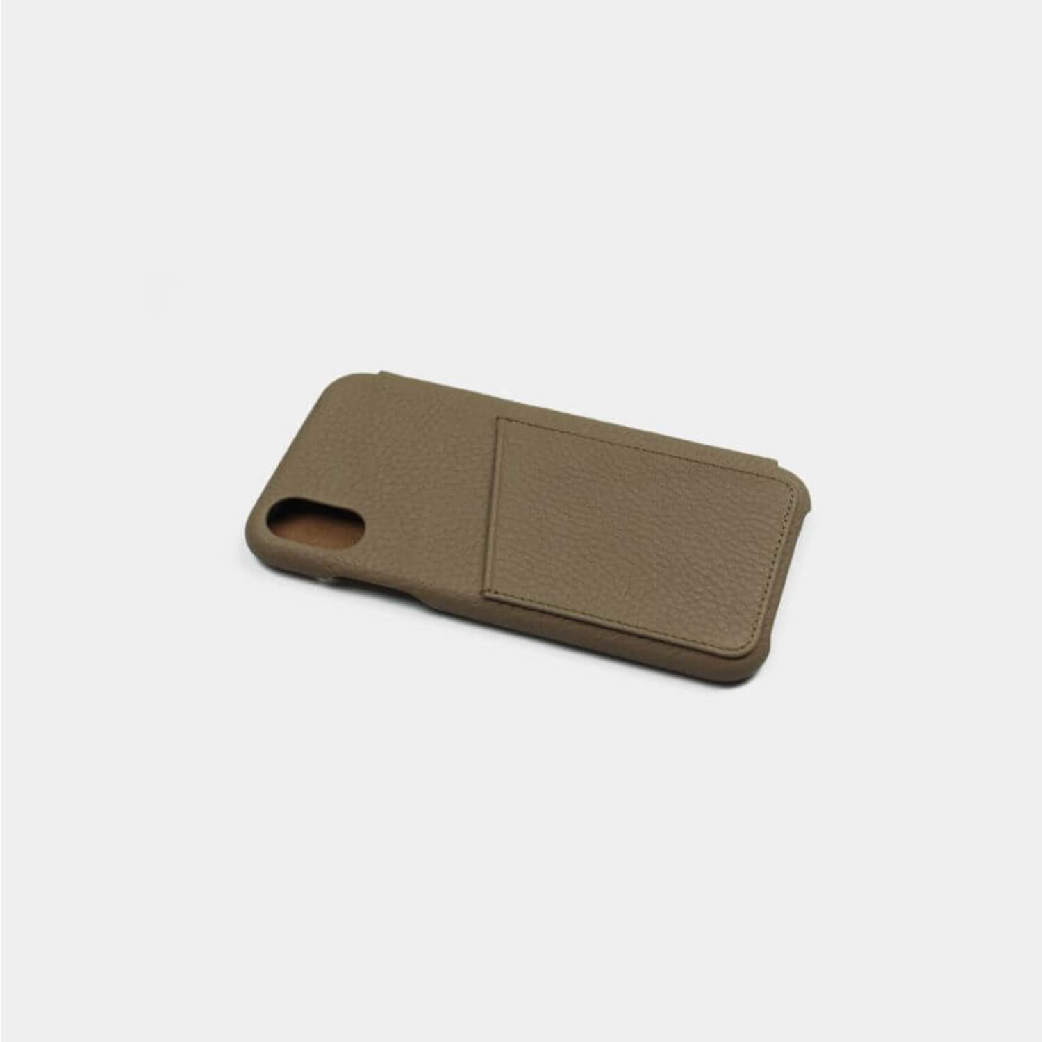 Pebble grain leather phone flip over screen cover and case to protect the phone for all models with one card slot